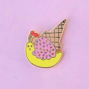 Banana Snail Ice Cream