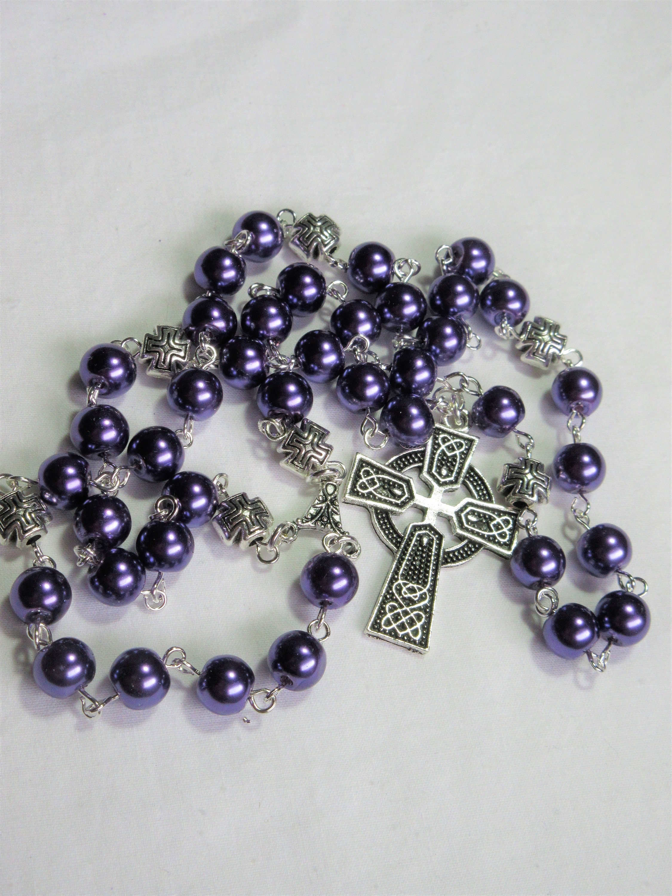 Lenten Sackcloth Hair Shirt Cilice Rosary pocket Belt Laminated