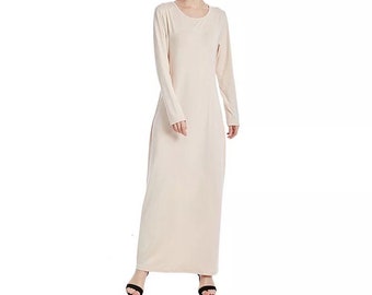 under abaya slip dress