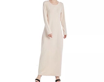 white slip dress for under dress