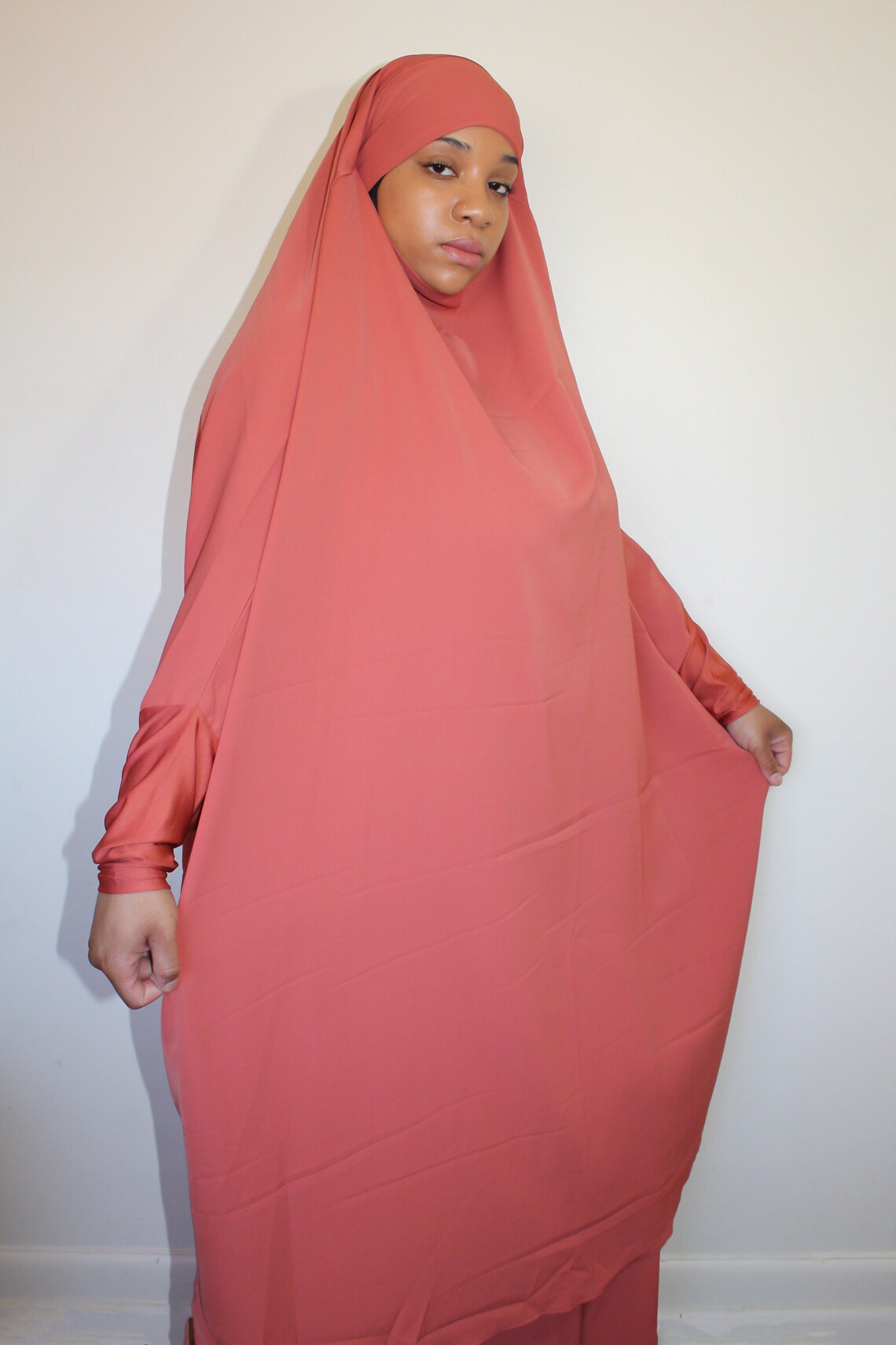 Two piece jilbab Prayer Dress High Quality Slip on Jilbab | Etsy