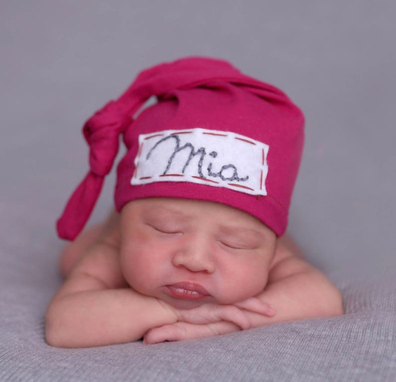 personalized baby beanie hat