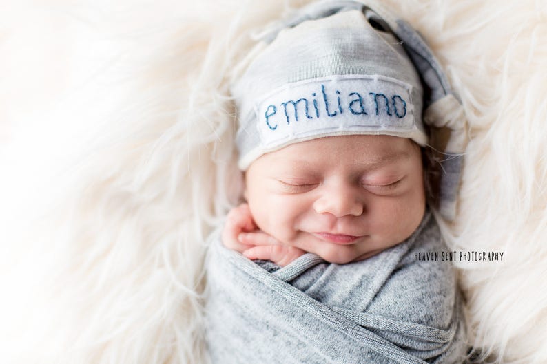 Name Hats for Newborns Baby Name Hat Baby Boy Coming Home Etsy