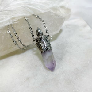 Crystal Cremation Necklace – Urn Pendant for Ashes, Mourning Jewelry, Memorial Vial Necklace