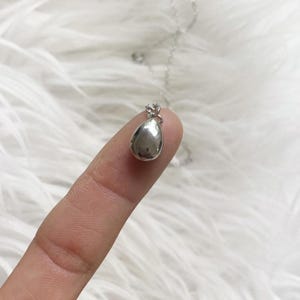 Tiny Stainless Steel Urn Necklace: Cremation Jewelry Keepsake