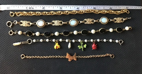 Bundle of fashion bracelets - image 3