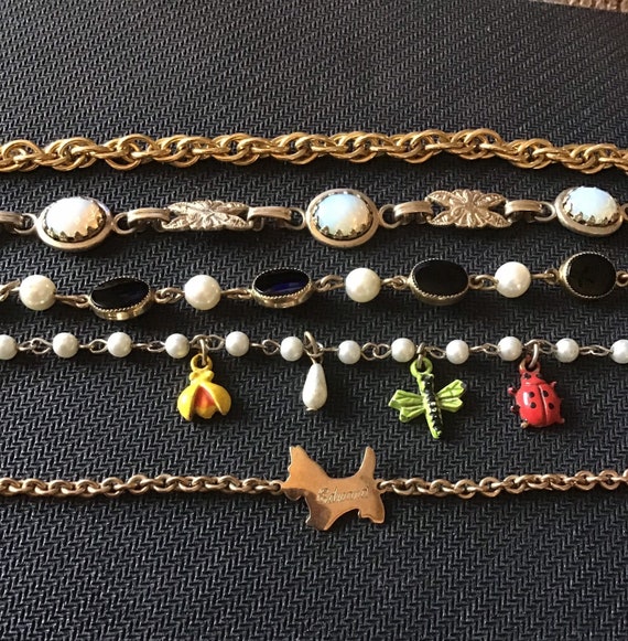 Bundle of fashion bracelets - image 2