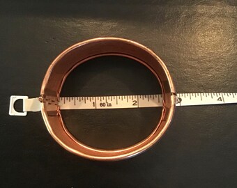 Carved Copper Bracelet/ bangle