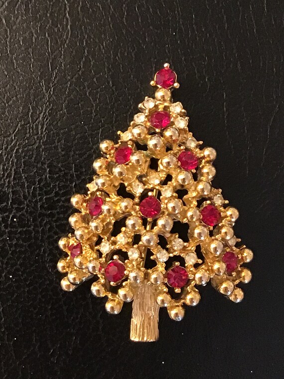 Eisenberg Christmas Tree Brooch