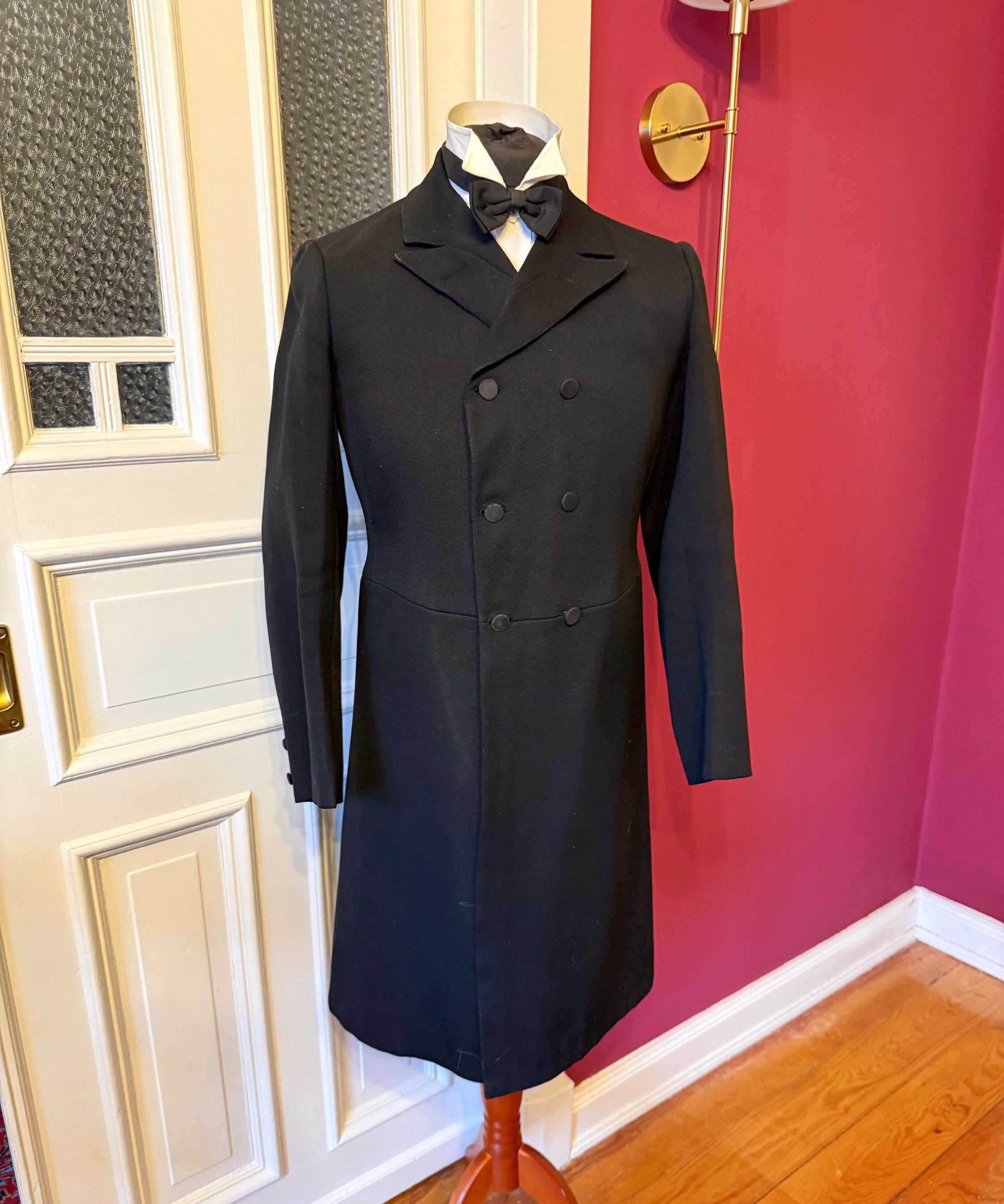 コート Victorian / Edwardian - Frock Coat - 1900s / 1910s - Etsy