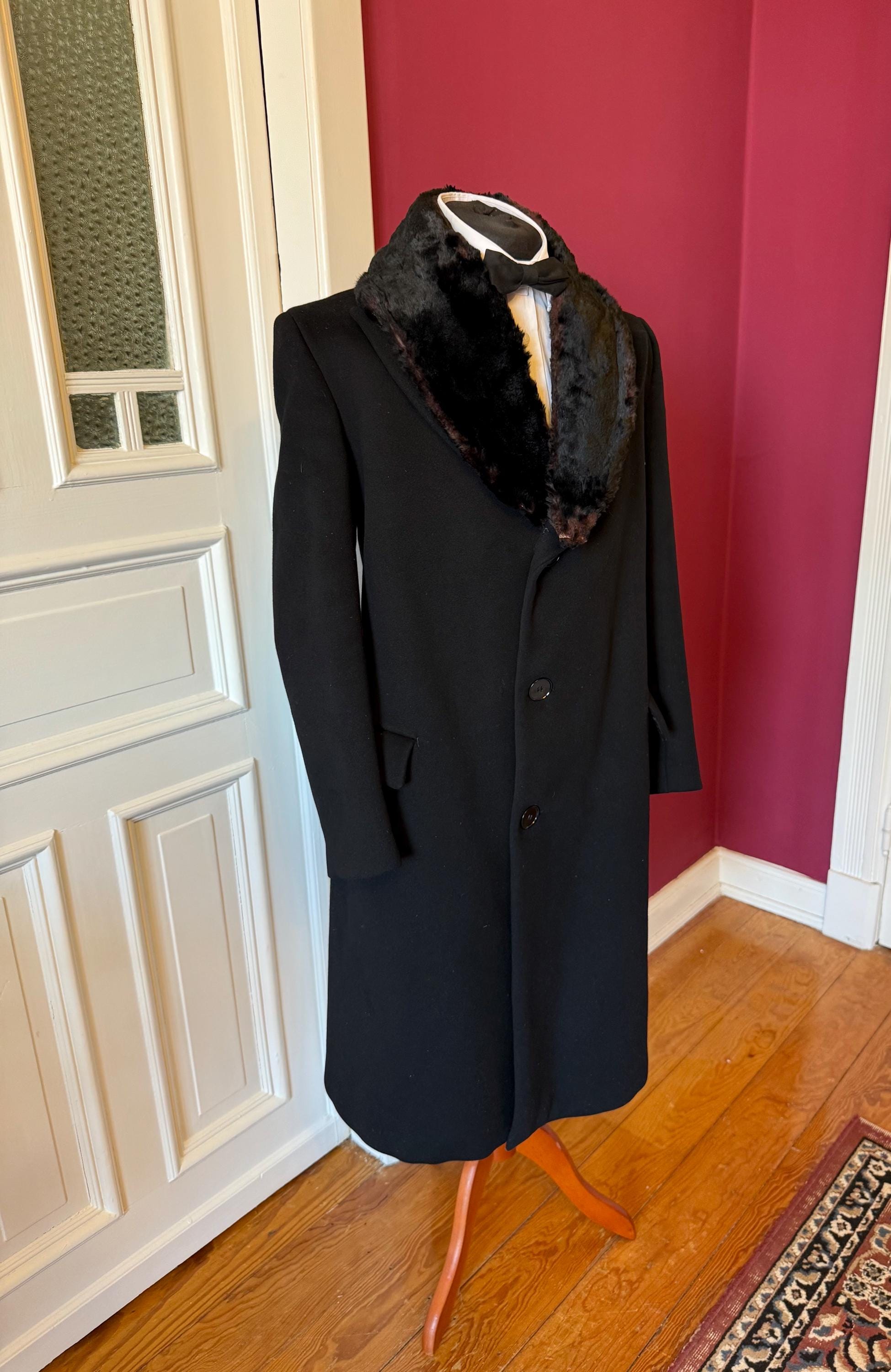 Mens Chesterfield Coat - Etsy