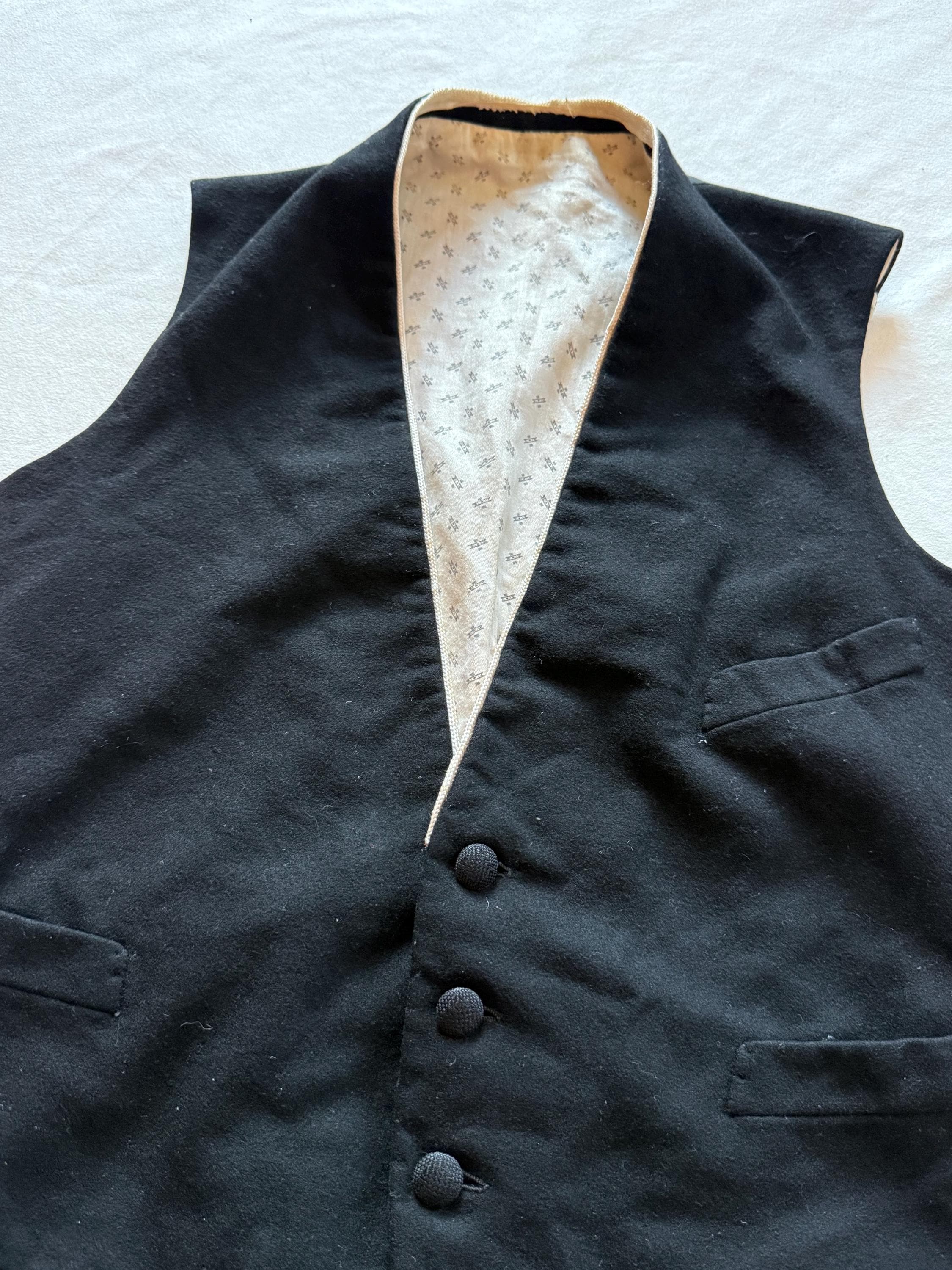 Victorian / Edwardian - Waistcoat / Vest “waistcoat Slips” - 1900s