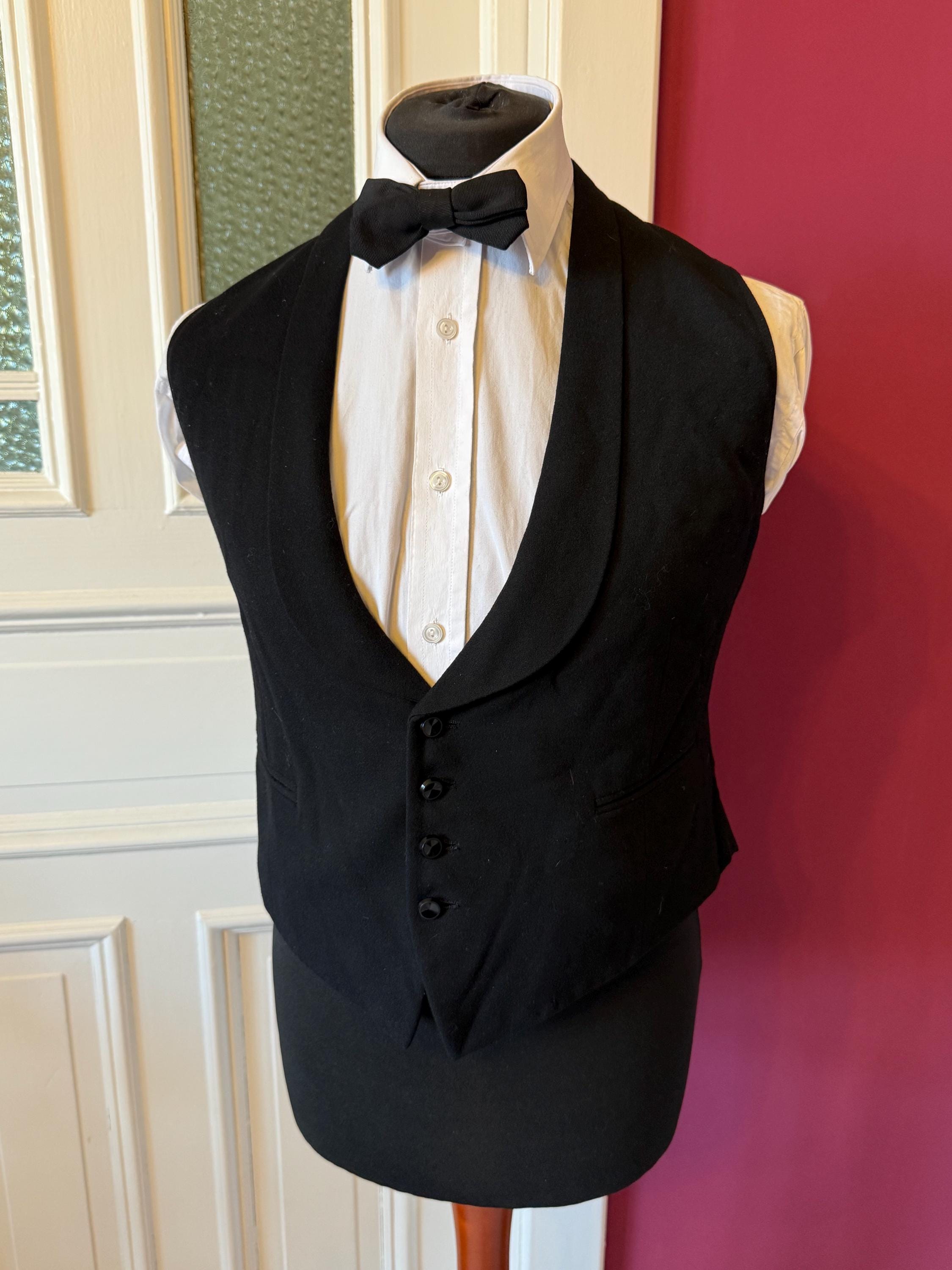 Victorian / Edwardian - Waistcoat / Vest - 1900s / 1910s - Etsy