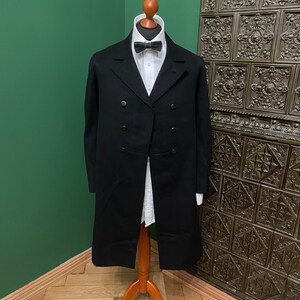 double breasted frock coat