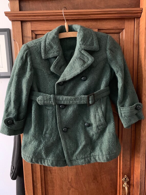 20s / 30s 1920 / 1930 - Kids jacket - Wool - Edwar