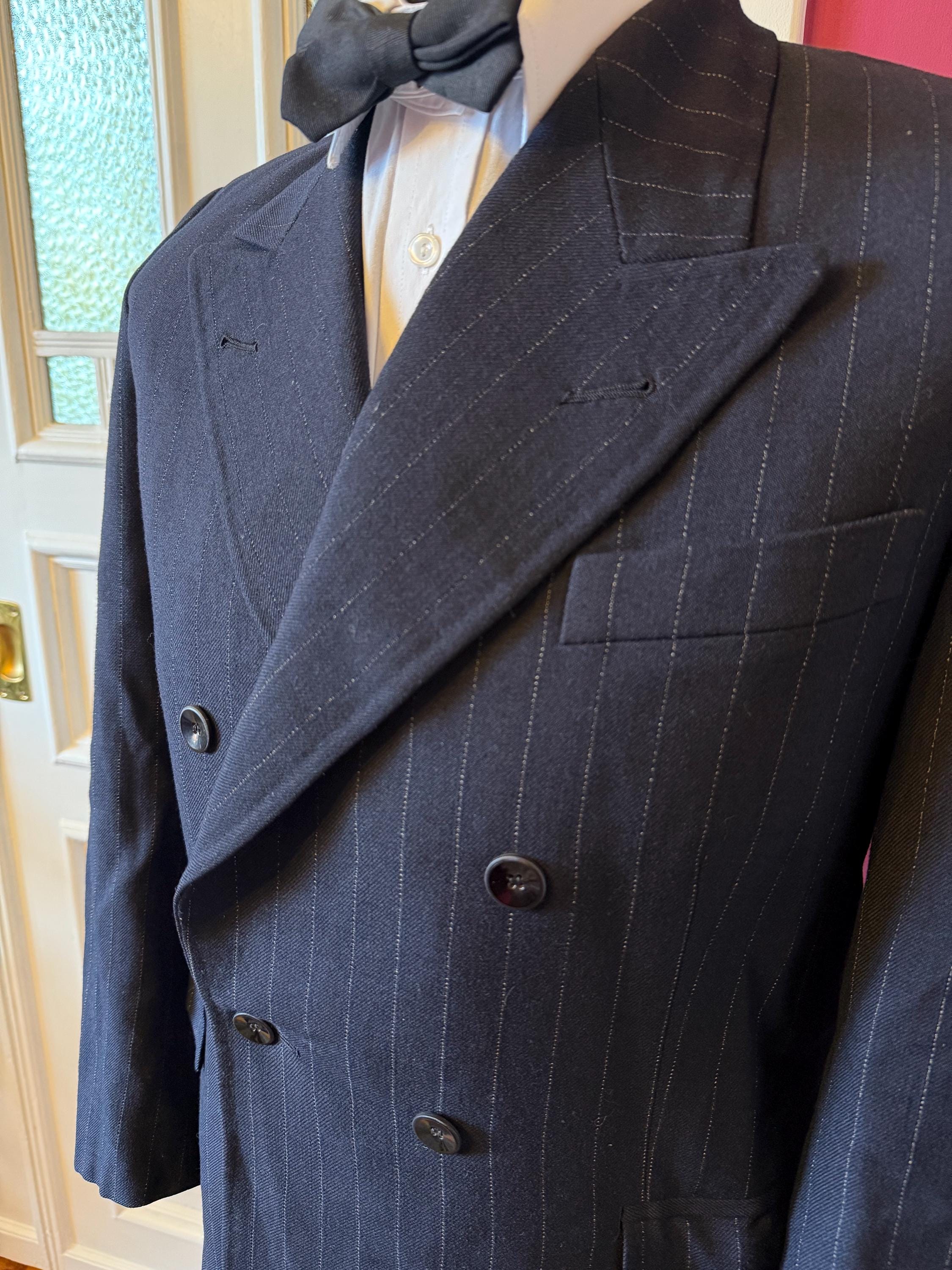 Double Breasted Jacket Men 30s - Etsy