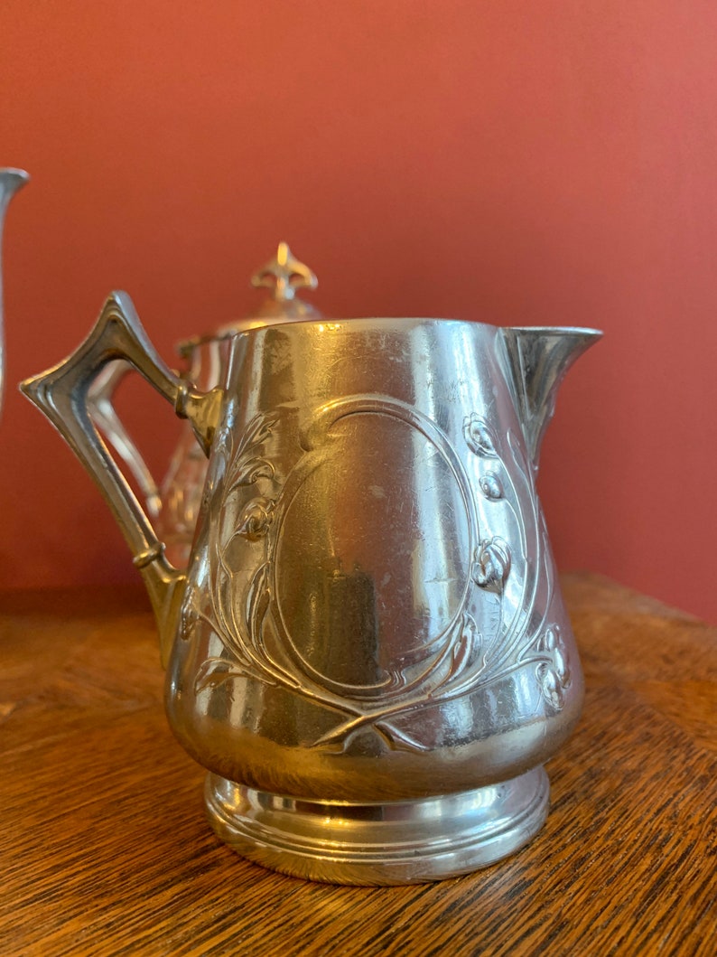 WMF Art Nouveau Coffee Tea Service Jugs 1906 No. 378 Etsy
