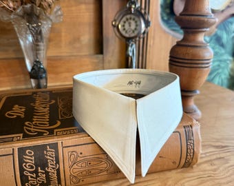 Edwardian - Detachable Spearpoint Collar - 1910s / 1920s / 1930s - EU37 / UK14.5