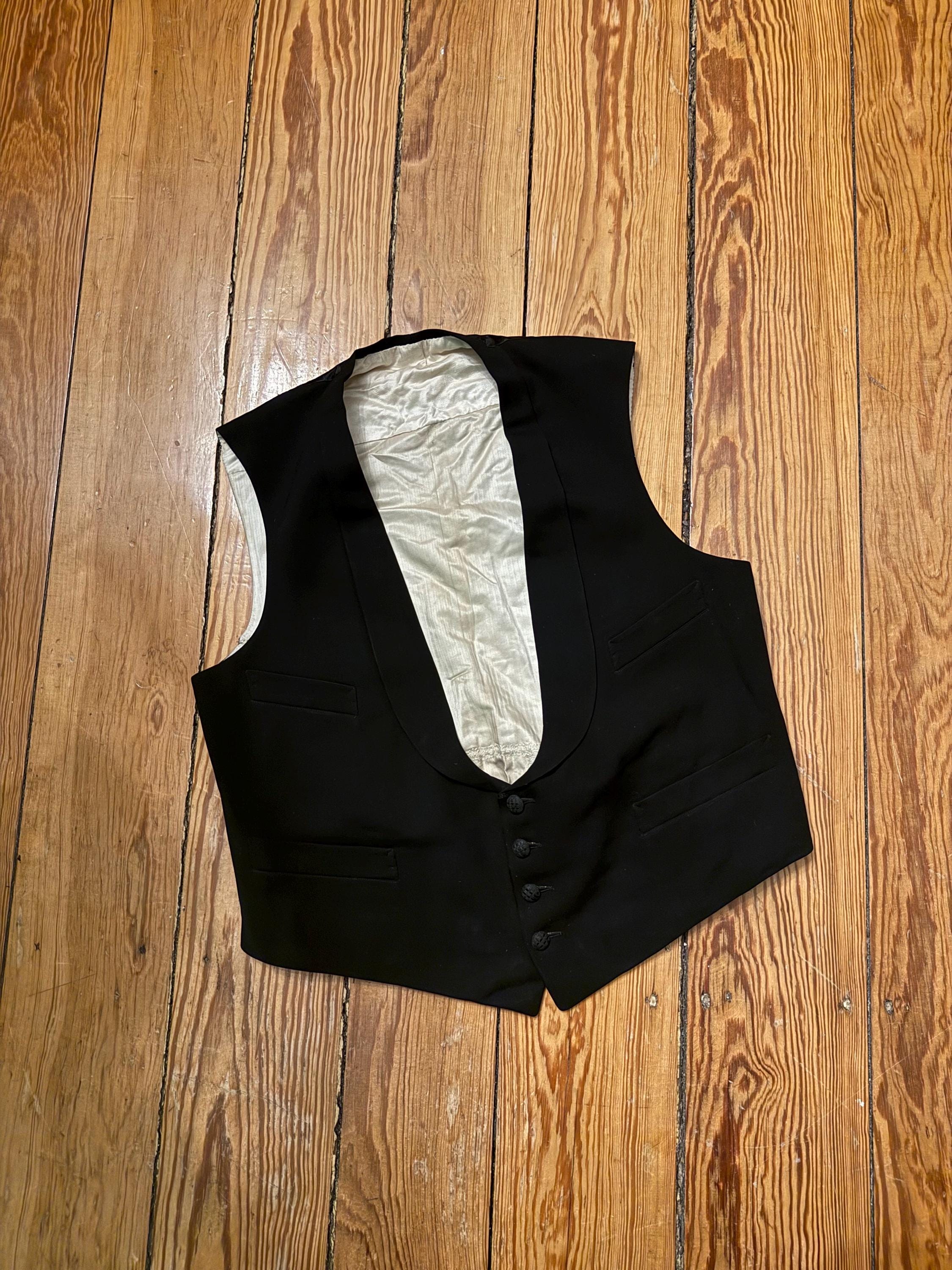 1890 Waistcoat Men - Etsy