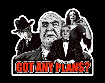 Plan 9 From Outer Space  3-Inch Waterproof Vinyl Sticker