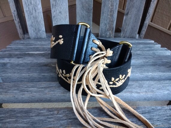Olga Santini Women's Leather Belt - Etsy