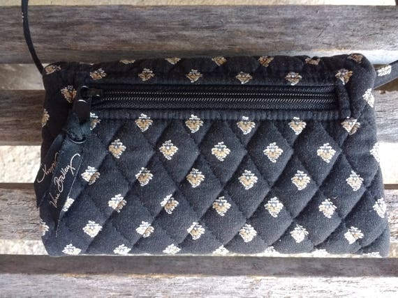 Vera bradley black crossbody bag hotsell