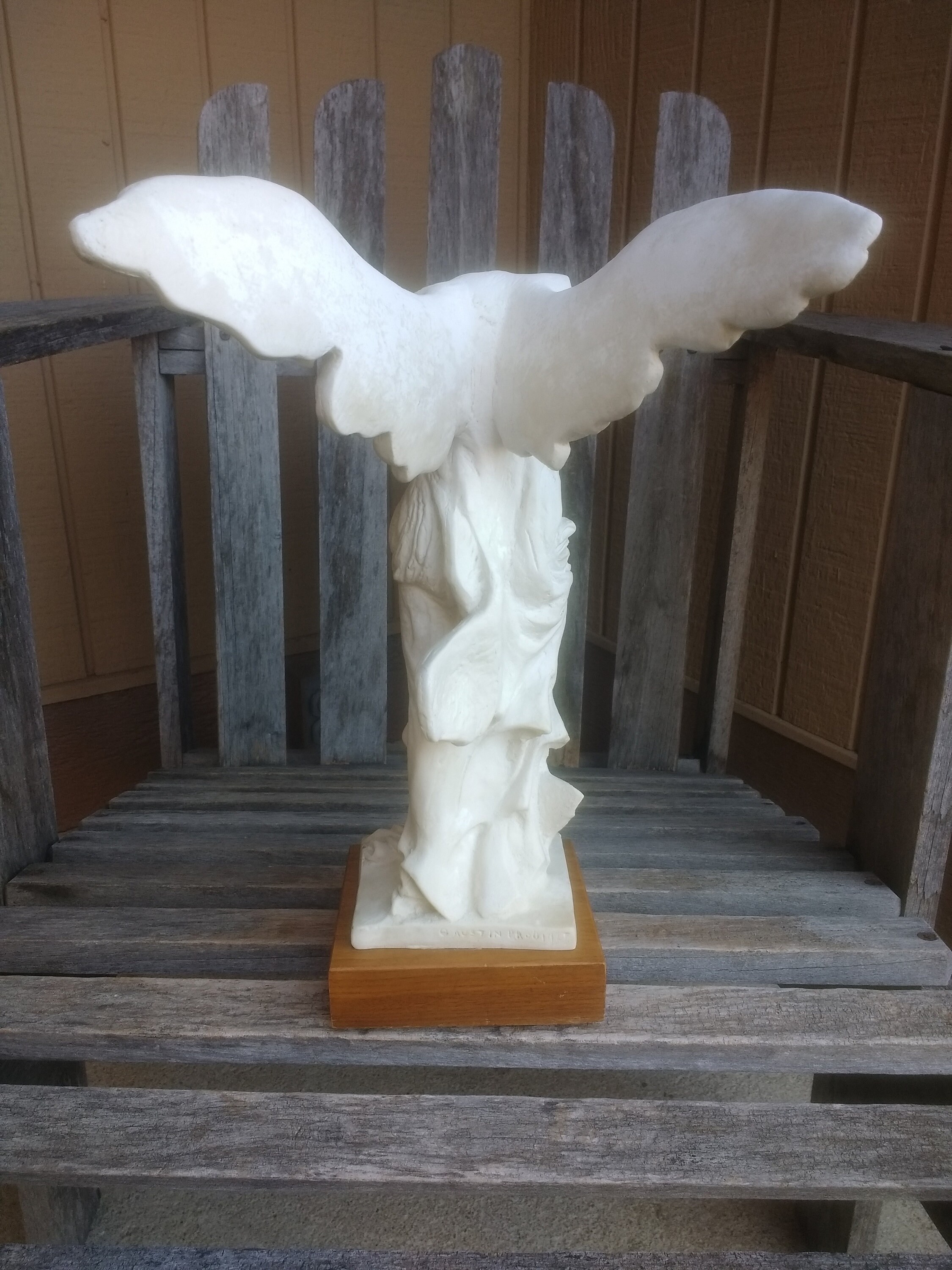 Rare Vintage Austin Productions Headless Angel Sculpture Etsy