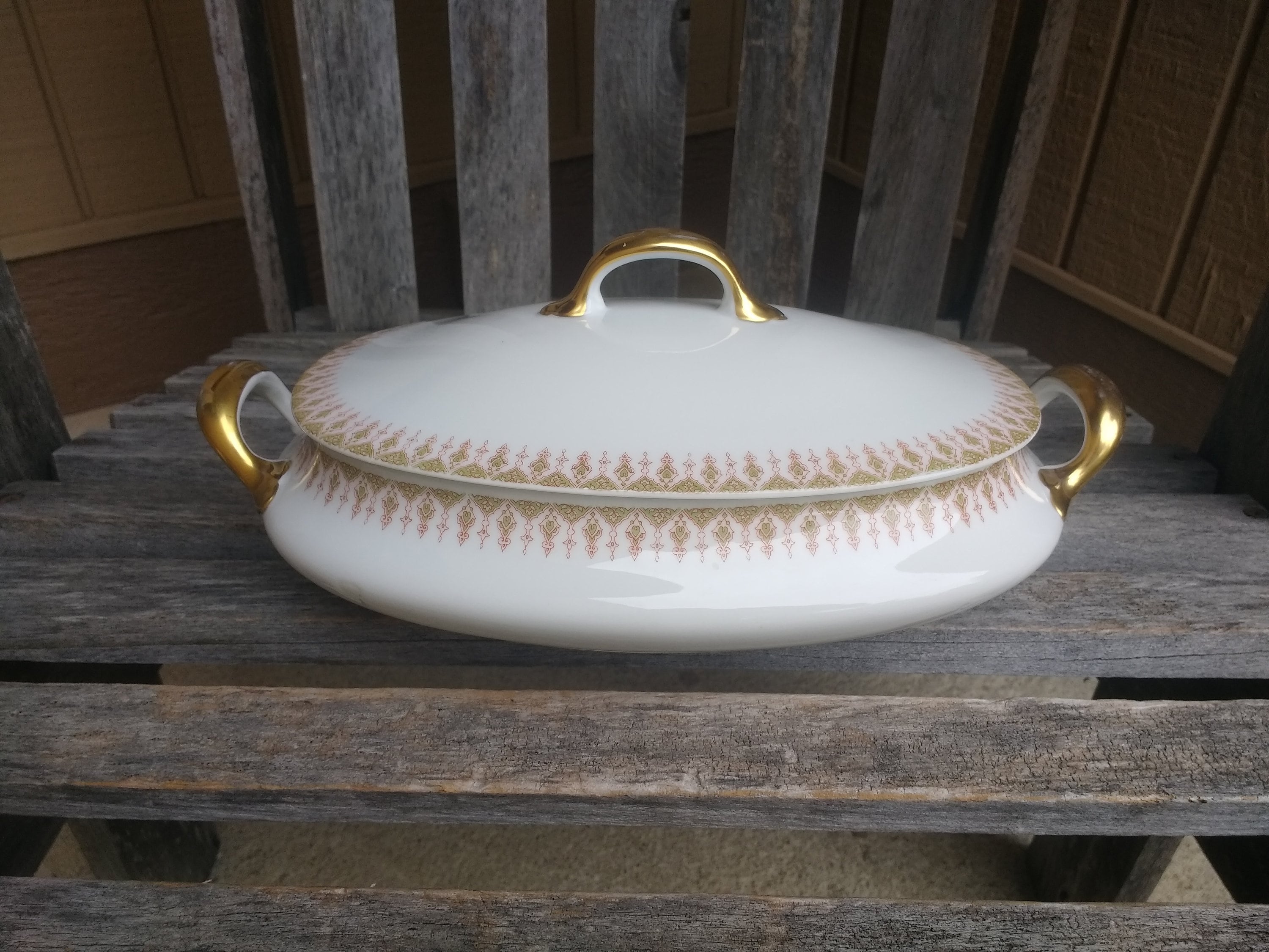 Vintage L Bernardaud & Co Limoges Serving Dish B and Co Etsy