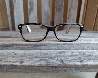 Ray-Ban ブラック眼鏡（フレームのみ）レトロ ヴィンテージ グラス スタイル RB5228 カラー 5014