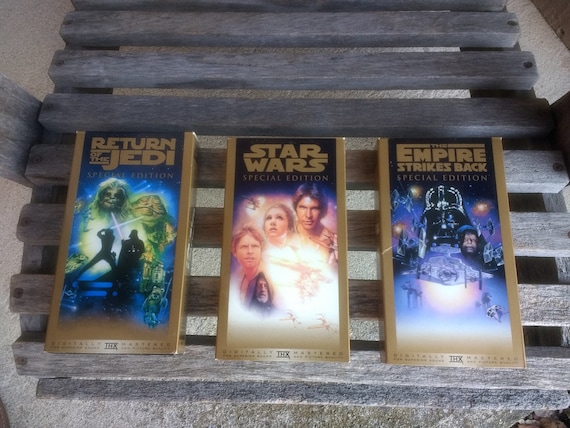 ビンテージ スターウォーズ トリロジー VHS テープ スターウォーズ