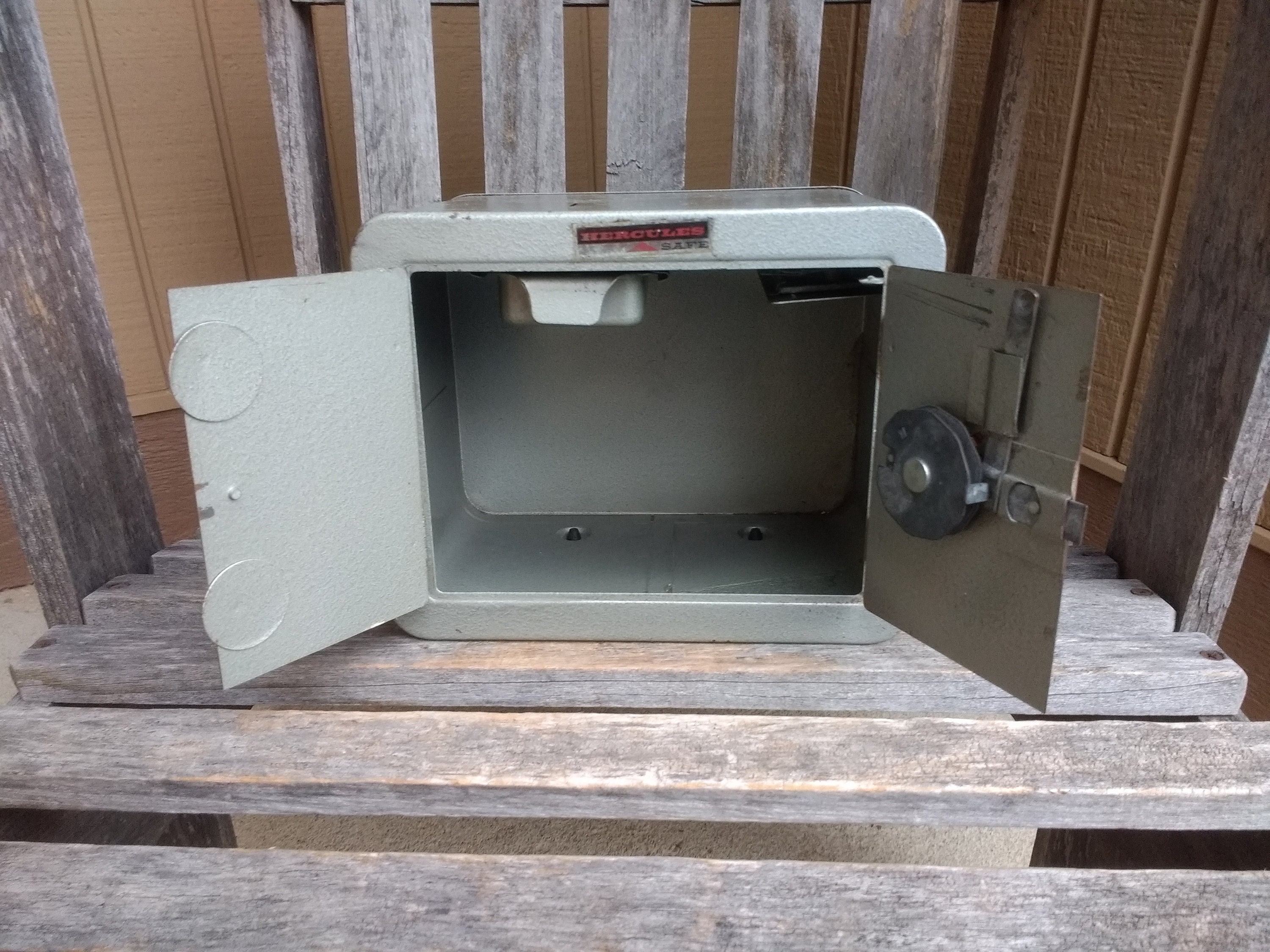 Vintage Hercules Safe Bank Double Door Throw Bolt Automatic Etsy