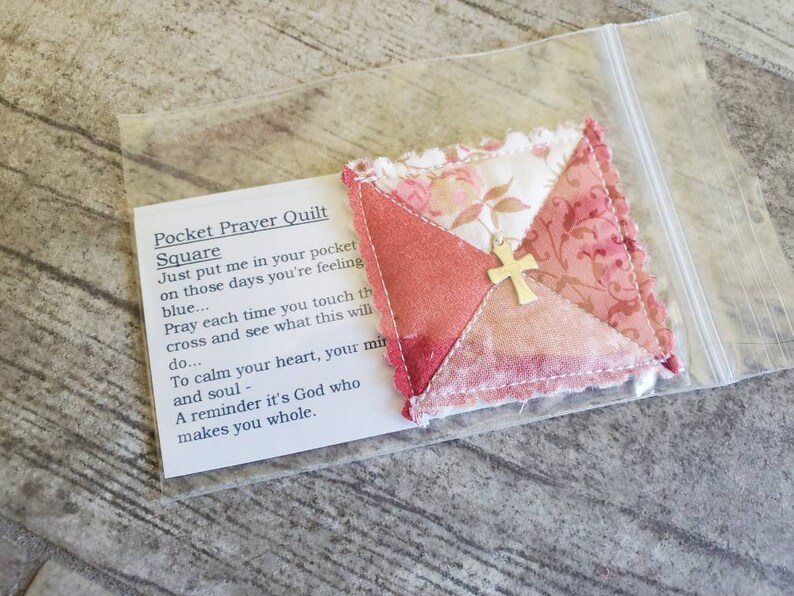 Pocket Prayer Quilt Square / Micro Mini Quilt / Miniature Etsy Australia