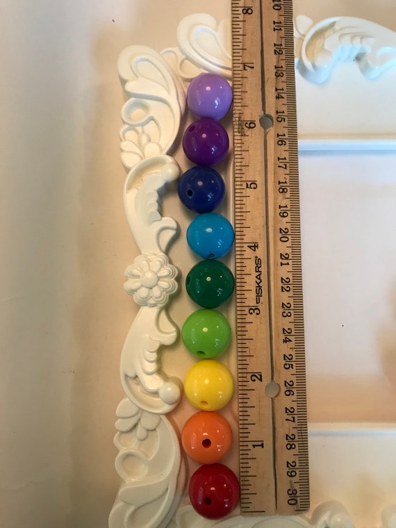 Be Kind Rainbow Gumball Beads - 23 Be Kind Rainbow Gumball Beads - 23
