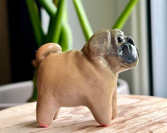 Day Pug Clay Critter - Etsy display picture 1