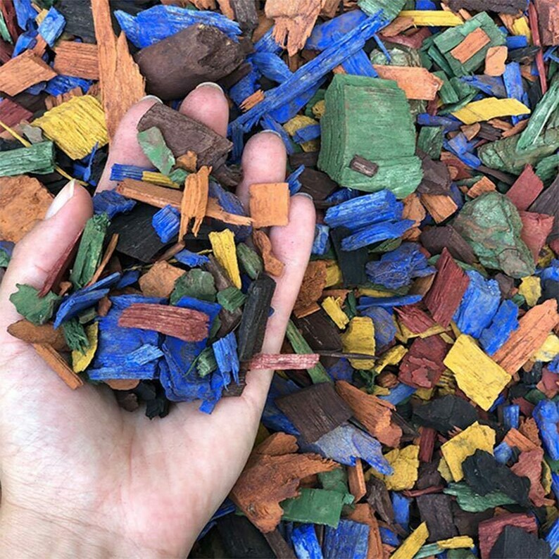 Bark Mulch & Wood Chips different Color Etsy
