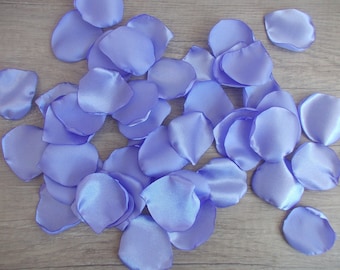 Lavender rose petals, artificial flower petals for wedding, fabric petals, wedding petals, lilac flower girl petals, violet petals