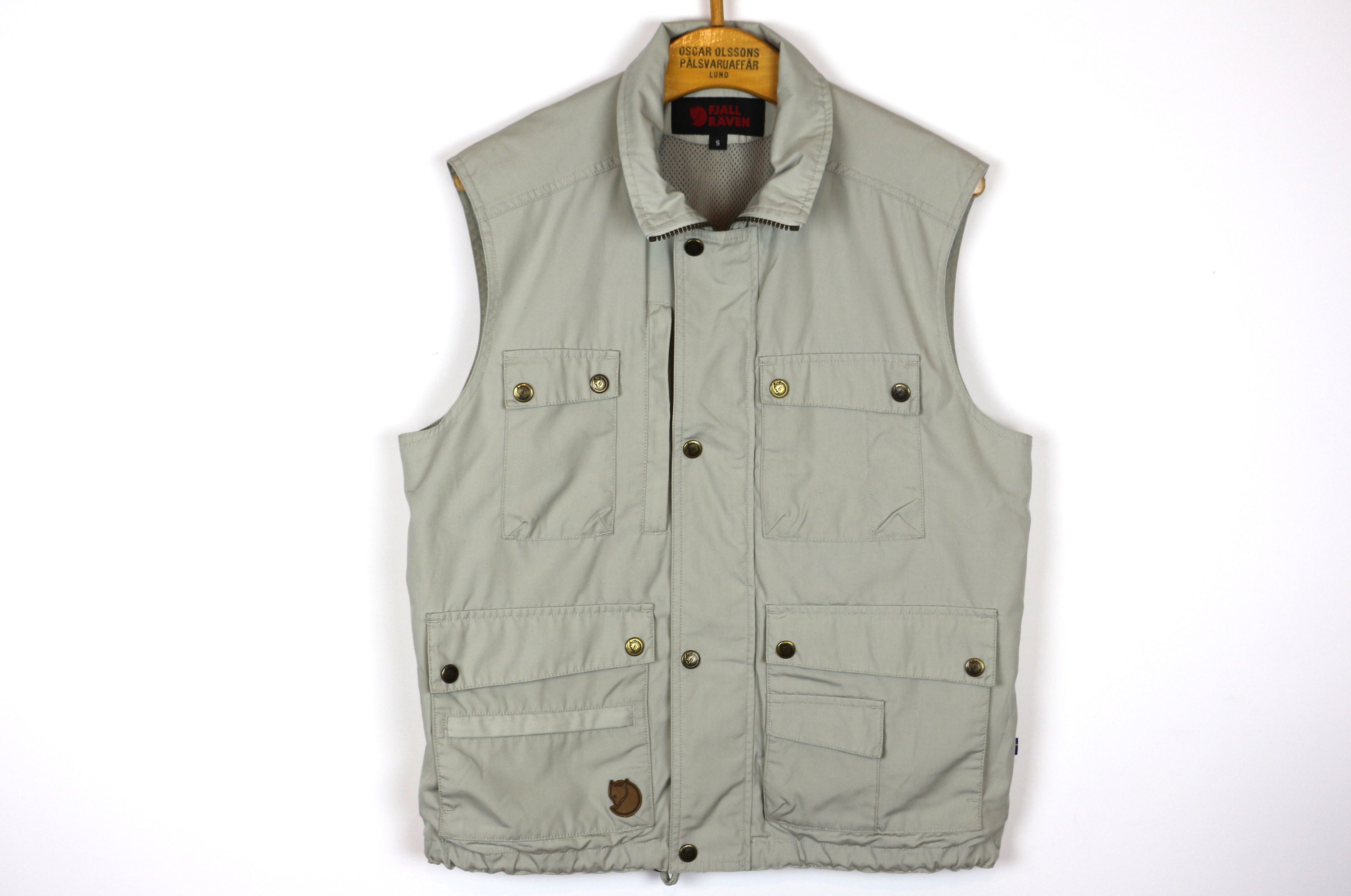 Sports Vest Beige Mens Travellers Vest FJALLRAVEN Light Gray - Etsy