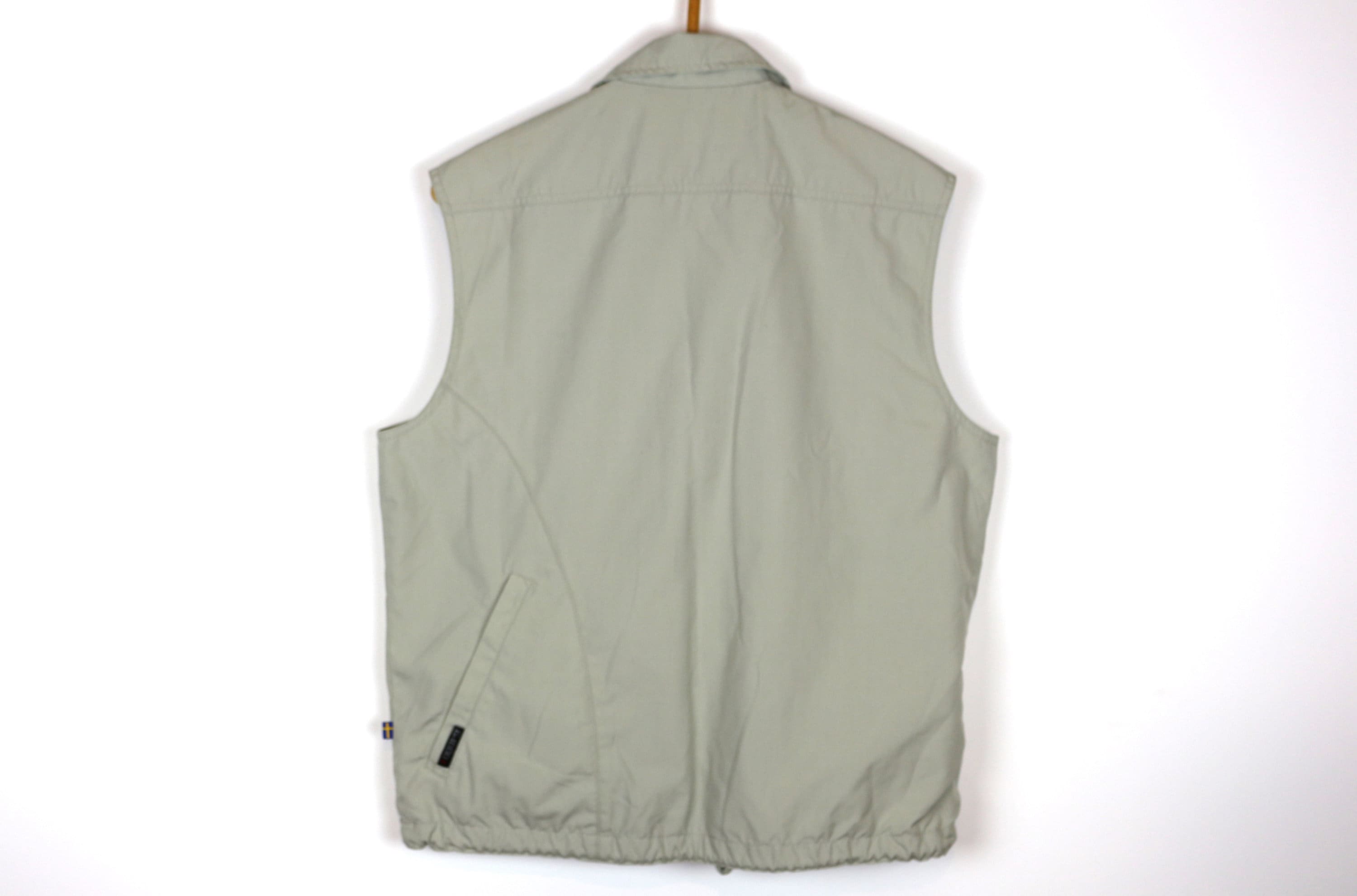 Sports Vest Beige Mens Travellers Vest FJALLRAVEN Light Gray Sports Vest Beige Mens Travellers Vest FJALLRAVEN Light Gray