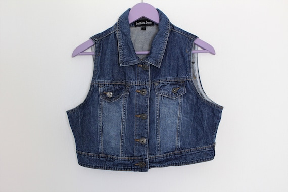 Ladies Denim Waistcoat Hoodie Gilet Vest Sleeveless Jacket Top Hip Hop  Fashion | eBay