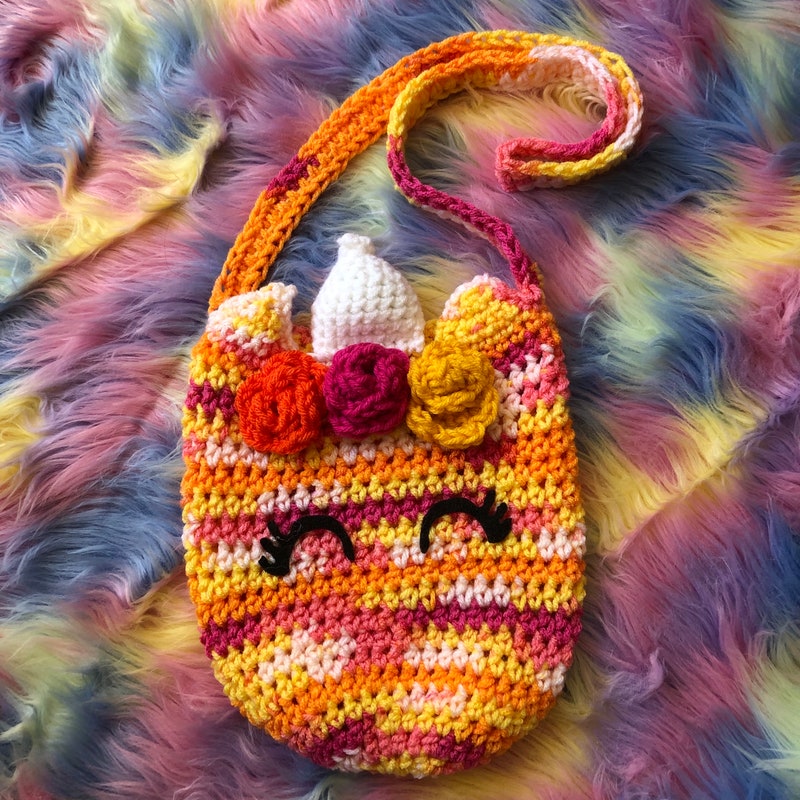 Crochet Child Purse Etsy