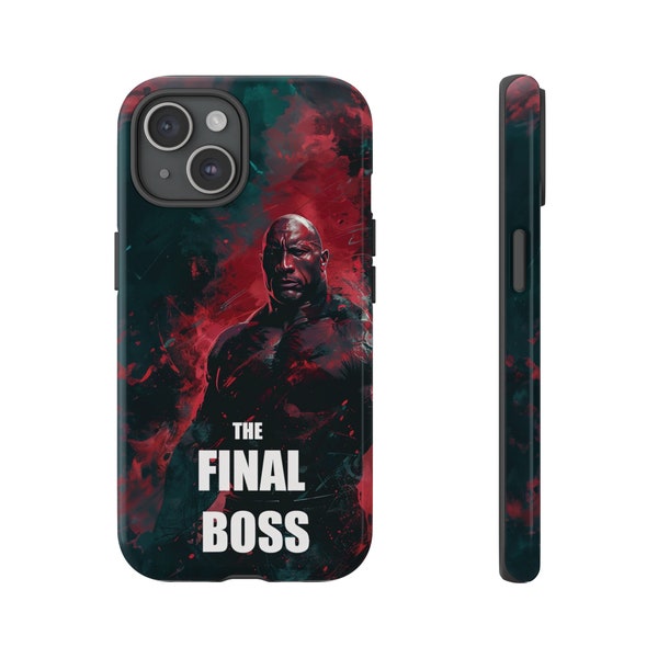 WWE The Rock The Final Boss Telefoonhoesje Stoere hoesjes