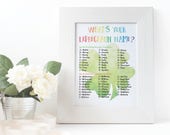 What's Your Leprechaun Name Printable - St. Patrick's Day Party Game