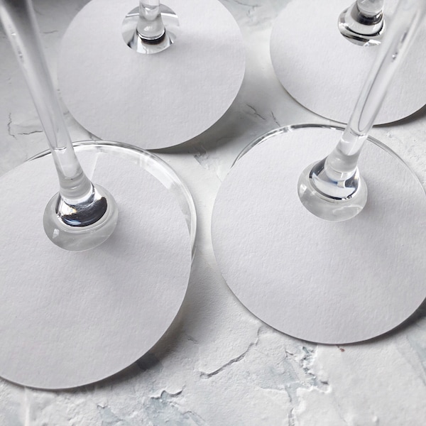 Champagne Glass Escort Cards Etsy