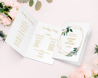 wedding fan programs template fan wedding program template etsy