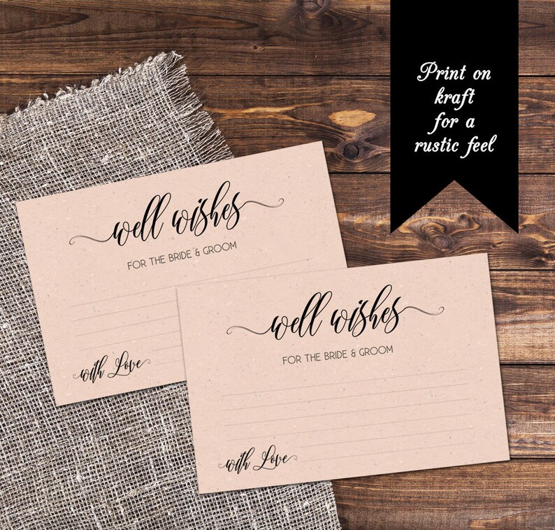  Wedding wishes for the bride and groom cards Wedding wishes Etsy