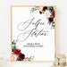 Selfie Station Sign Printable Marsala Burgundy Blush Navy - Etsy