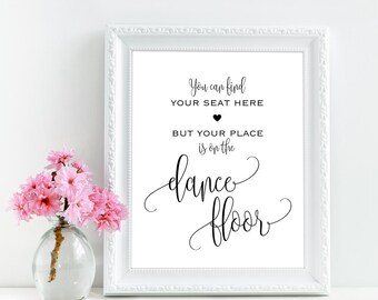 Find your seat sign, Wedding reception seating printable, Wedding seating sign Rustic wedding reception seating sign, Wedding seating poster