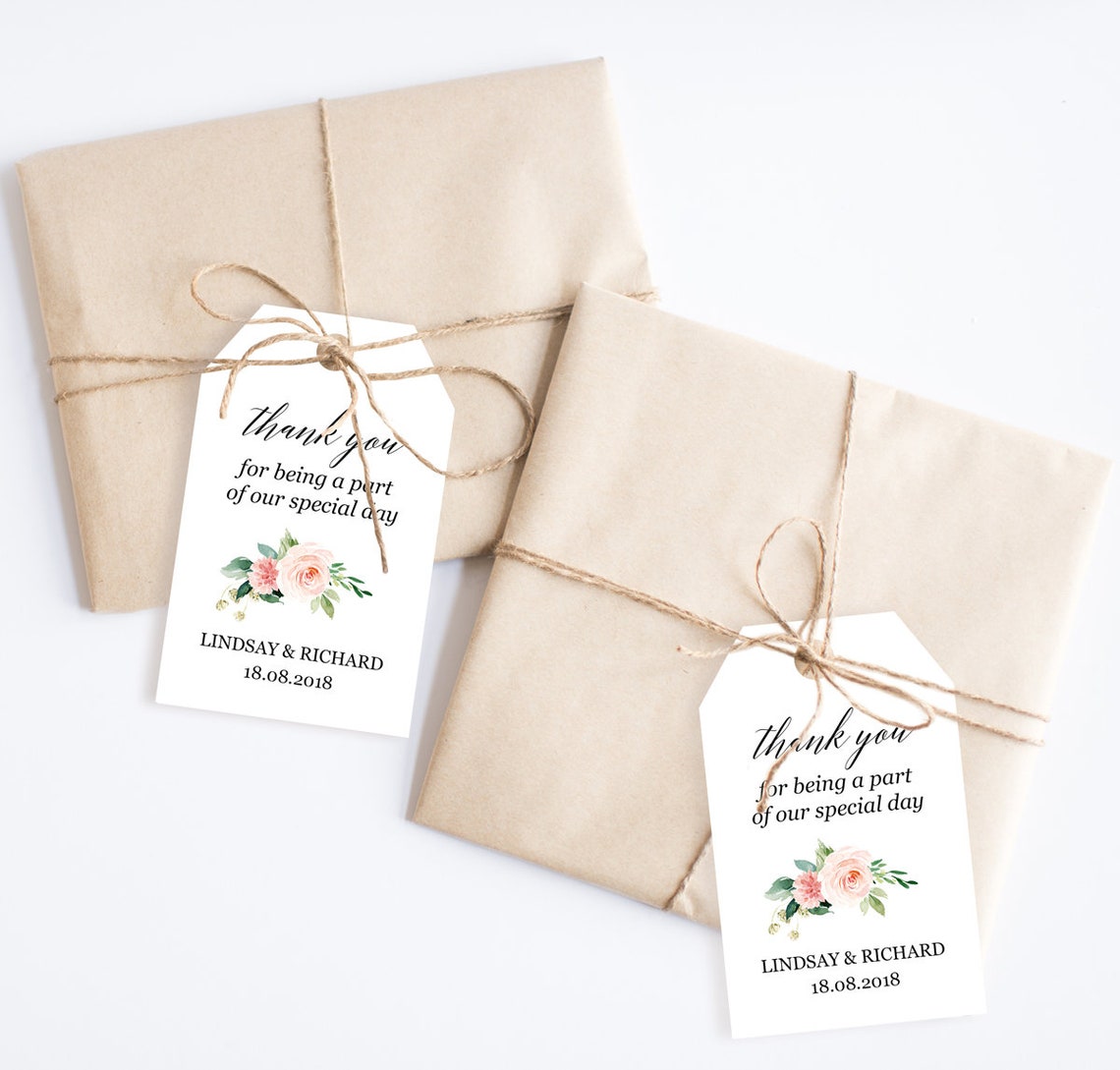 Favor Tags Template Editable Printable Favor Tags Baby | Etsy