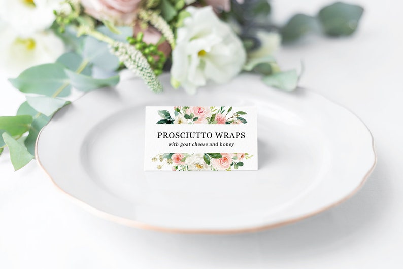 Food Labels Template Editable Printable Food Tag Template - Etsy