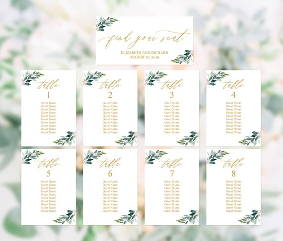Wedding Reception Seating Chart Template from i.etsystatic.com